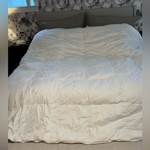 Restoration Hardware down comforter